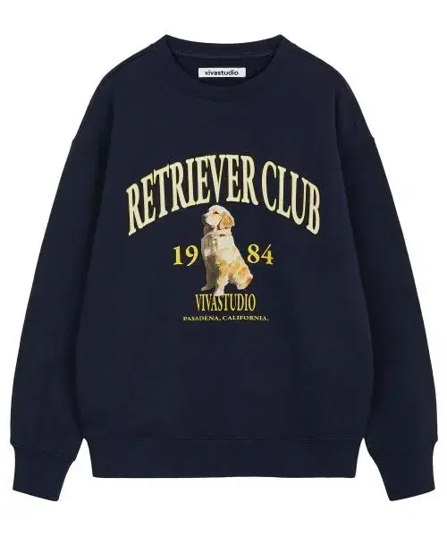 비바스튜디오 리트리버 맨투맨 RETRIEVER CREWNECK